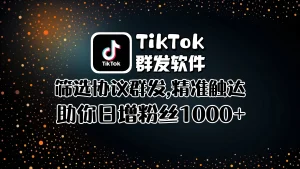 TikTok群发软件