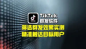 TikTok群发软件