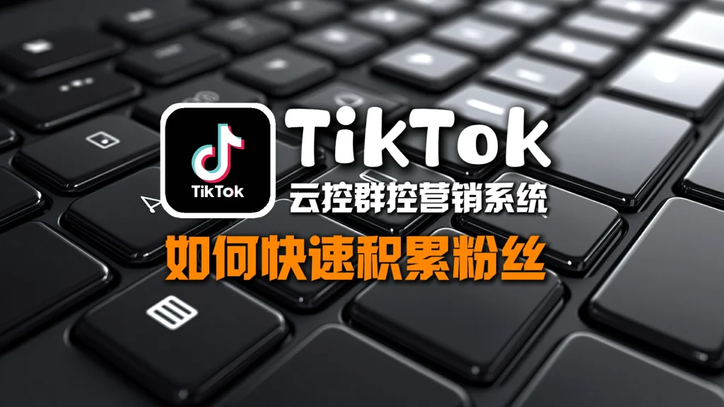 TikTok云控群控营销系统
