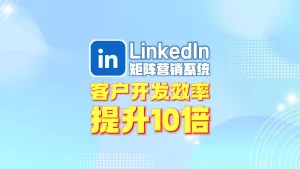 LinkedIn领英矩阵营销系统：让你的客户开发效率提升10倍！