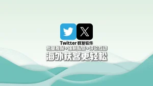 Twitter群发软件：批量发帖+强制私信+评论互动，海外获客更轻松！