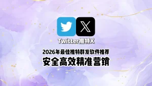 2026年最佳Twitter群发软件推荐安全高效精准营销