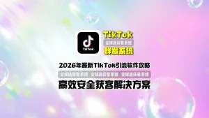 2026年最新TikTok引流软件攻略高效安全获客解决方案