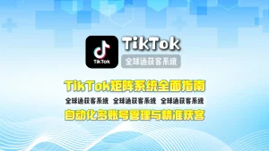 TikTok矩阵系统全面指南 自动化多账号管理与精准获客