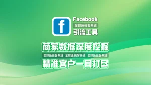Facebook引流工具：商家数据深度挖掘，精准客户一网打尽