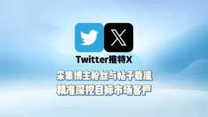 Twitter引流软件：采集博主粉丝与帖子截流，精准深挖目标市场客户