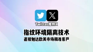 Twitter精聊系统：指纹环境隔离技术，直接触达欧美市场精准客户