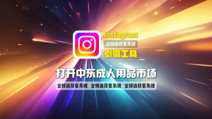 中东市场突围：成人用品行业如何靠Instagram引流工具打开销量