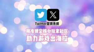 游戏出海拉新慢？Twitter营销系统精准锁定核心玩家社区