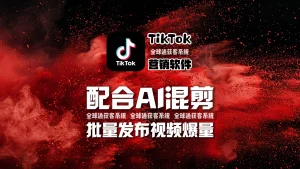 打造爆款内容！TikTok营销软件配合AI混剪，一键批量发布视频爆量