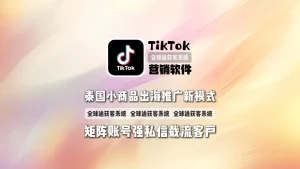 TikTok营销软件：泰国小商品出海推广新模式，矩阵账号强私信截流客户
