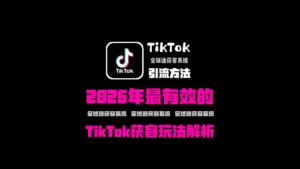 TikTok引流方法有哪些？2026年最有效的TikTok获客玩法解析
