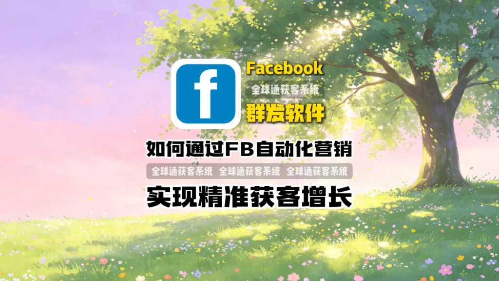 FB群发软件是什么？如何通过Facebook自动化营销实现精准获客增长