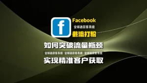 Facebook截流打粉：如何突破流量瓶颈，实现精准客户获取？