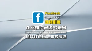 Facebook矩阵引流：企业如何通过多账号矩阵打造稳定获客渠道
