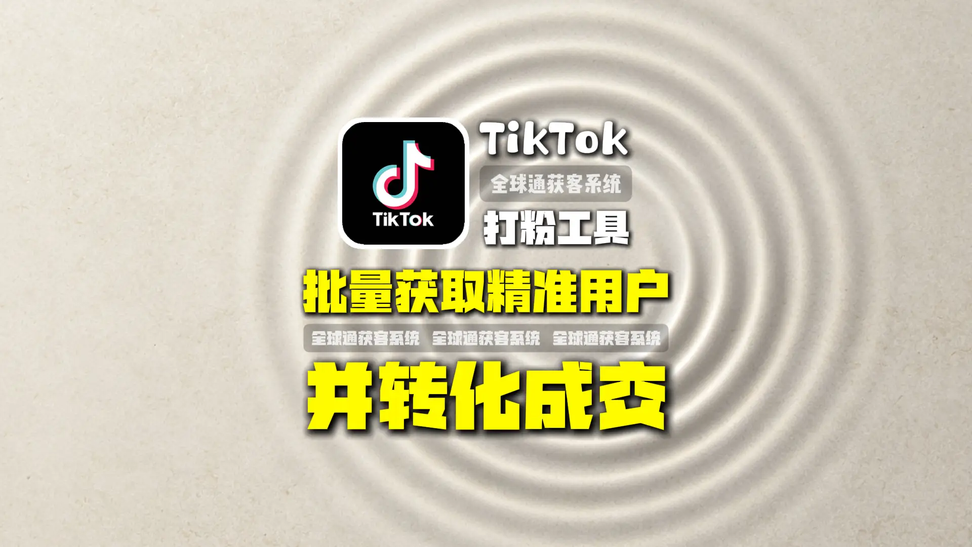 TikTok打粉工具实战解析：如何批量获取精准用户并转化成交