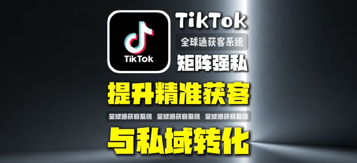 TikTok矩阵强私运营指南，提升精准获客与私域转化
