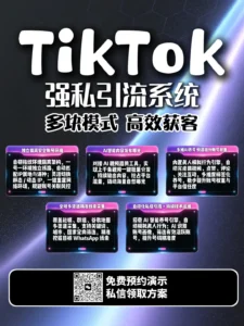 TikTok强私引流软件：从账号养护到精准私信，实现TikTok流量自动化转化