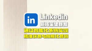 领英矩阵采集群发：如何通过智能化系统实现精准获客与规模化营销