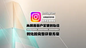 Instagram矩阵采集强私软件：从精准客户采集到私信转化的完整获客方案